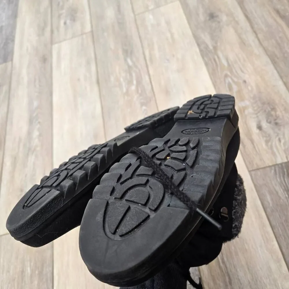 The Warmers Winter Snow Boots black made in Canada size 8.5 women's